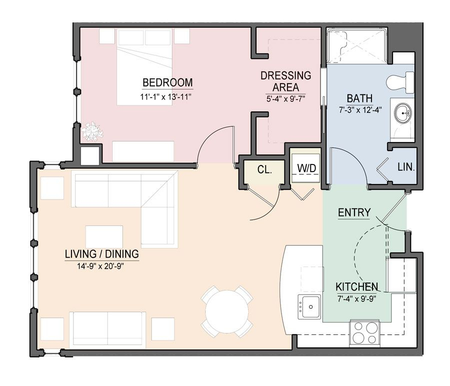 1 Bedroom House Floor Plan A Comprehensive Guide House Plans - 1 Bedroom House Design With Floor Plan