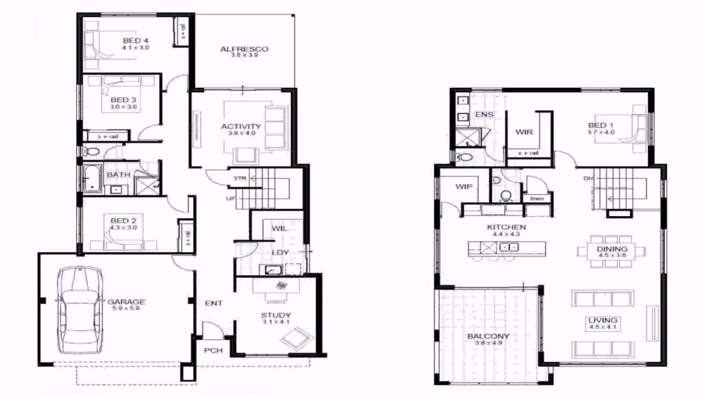 1 Floor House Plans 4 Bedrooms Gif Maker DaddyGif see  - 1 Floor House Plans+4 Bedrooms