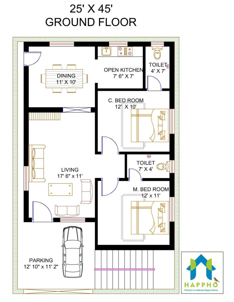 10 Ground Floor 2 Bedroom House Plans Indian Style Information - Ground Floor 2 Bedroom House Plans Indian Style