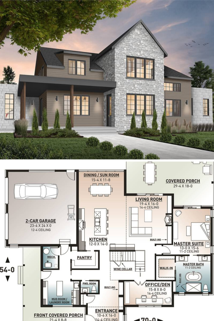 18 4 Bedroom 2 Story House Plans - 4 Bedroom House Plan 2 Floors