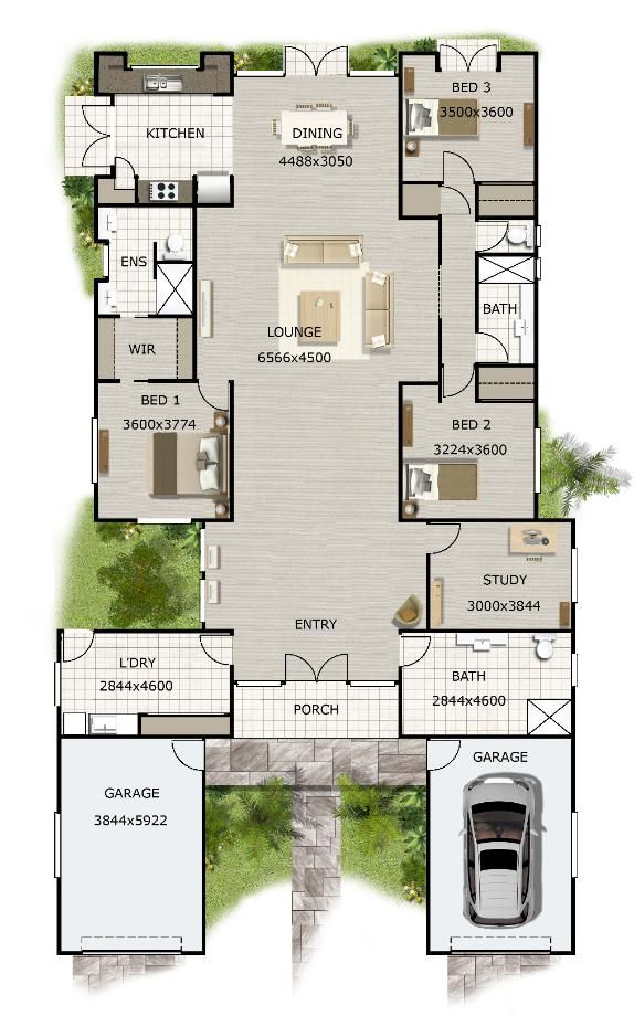 2 Bedroom House Floor Plans Australia Small And Tiny Homes 2 Bedroom  - 2 Bedroom House Floor Plans Australia