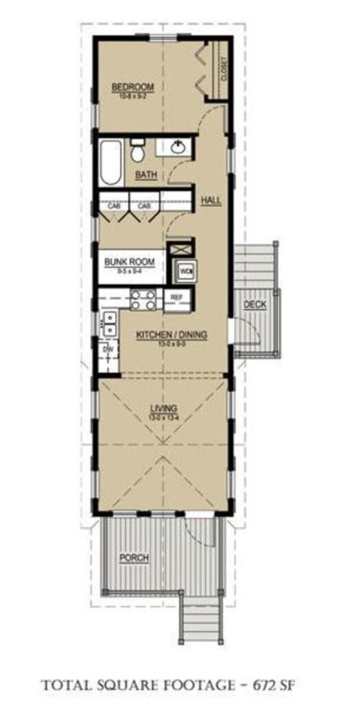 2 Bedroom Shotgun House Plans Printable Templates Free - 2 Bedroom Shotgun House Floor Plan