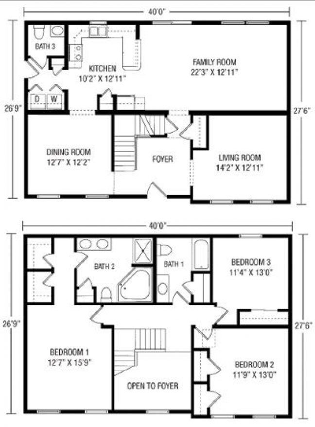 2 Storey House Plans Floor Plan With Perspective New Nor Cape House  - 2 Storey 2 Bedroom House Floor Plan