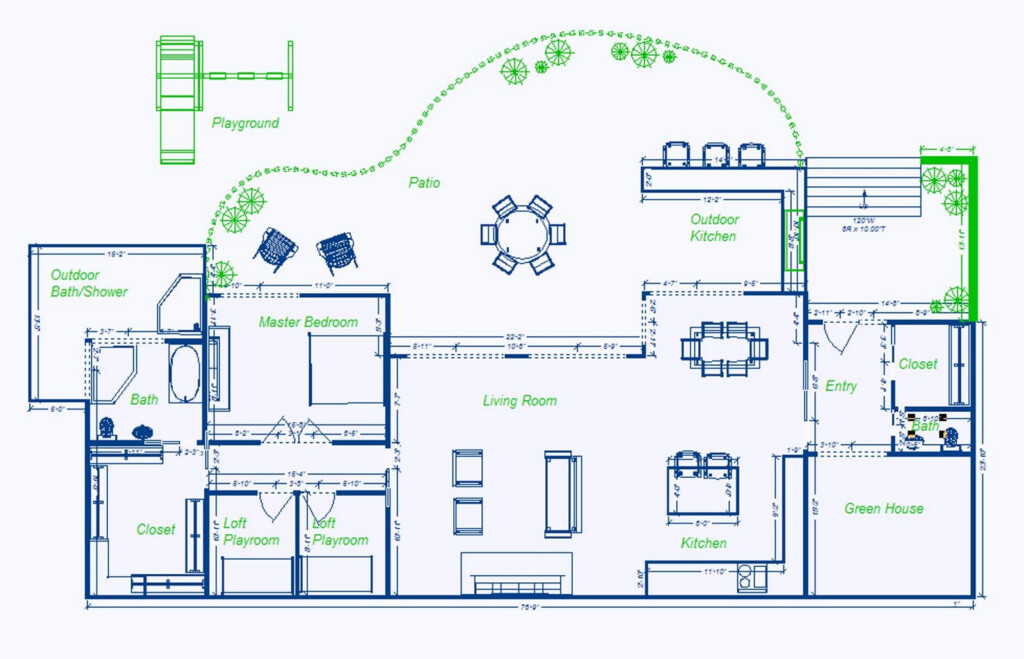 20 Best Underground House Plans With Photos House Plans 66970 - 4 Bedroom Underground House Floor Plan