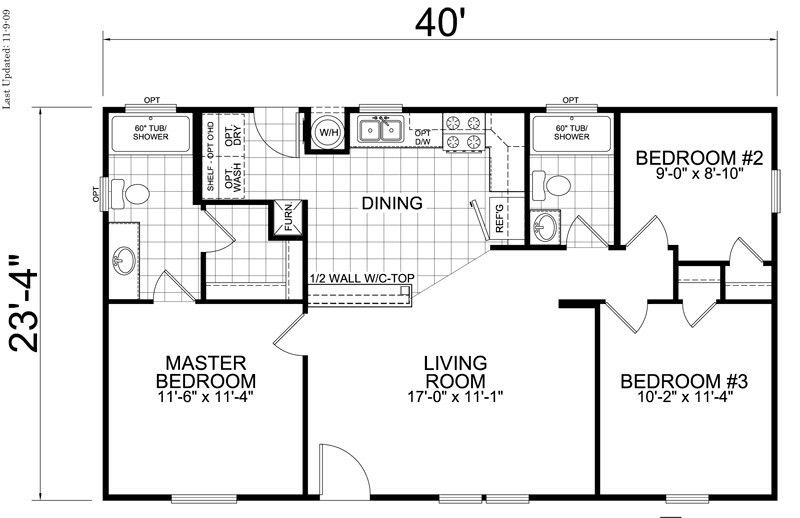 24 x40 Arched Cabin Floorplan Small House Layout House Layout Plans  - House Floor Plans 24 X 40 3 Bedroom 2 Bath