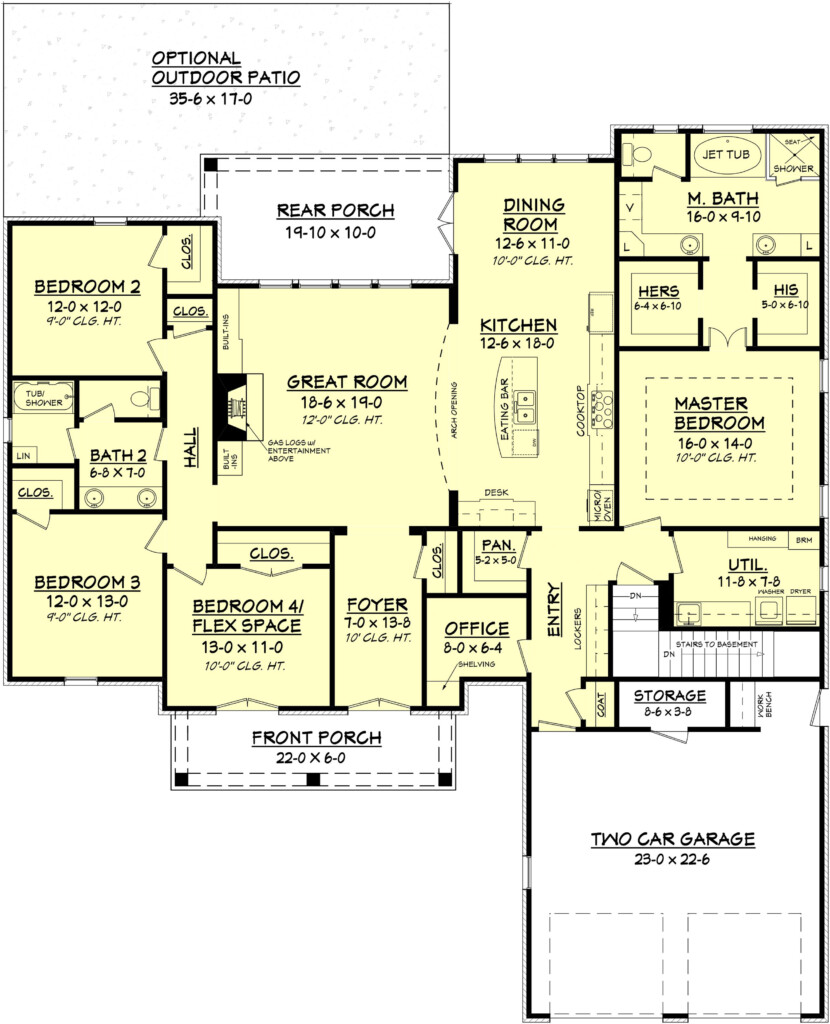 2400 Sq Foot Ranch House Plans Homeplan cloud - 2 Story 5 Bedroom Barn House Floor Plans 2400 Sq.ft