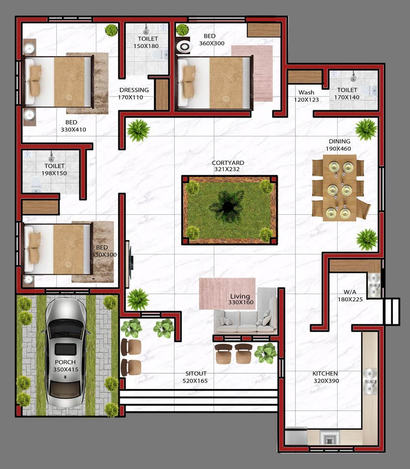 28 Lakhs 3 Bedroom NRI Home Design With Free Home Plan Kerala Home  - 3 Bedroom Indian House Floor Plans