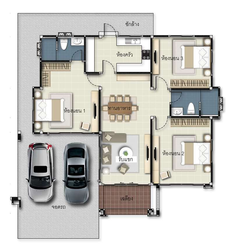 3 Bedroom Bungalow Floor Plan With Dimensions Www resnooze - Floor Plan For 3 Bedroom Bungalow House