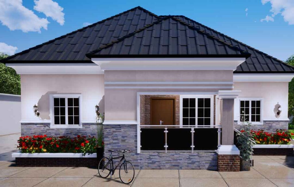 3 Bedroom Floor Plan With Dimensions In Nigeria Viewfloor co - 3 Bedroom House Floor Plans In Nigeria