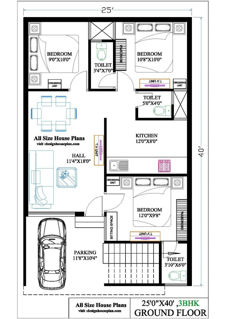 3 Bedroom Floor Plans India Floor Roma - 3 Bedroom Indian House Floor Plans