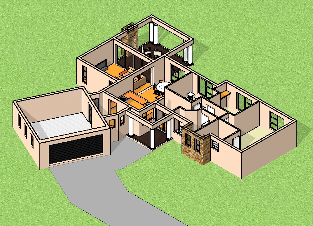 3 Bedroom House Floor Plans South Africa Floorplans click - 3 Bedroom House Floor Plans South Africa