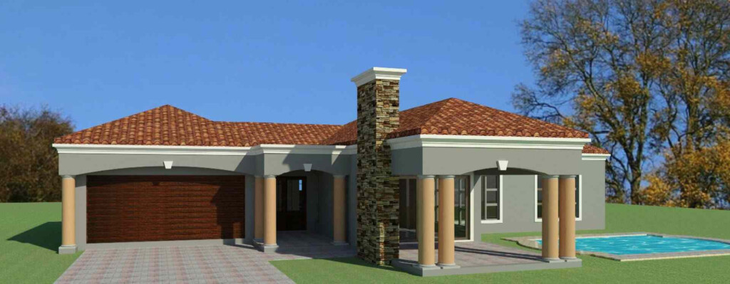 3 Bedroom House Plan For Sale South African Designs  - 3 Bedroom House Designs And Floor Plans In South Africa