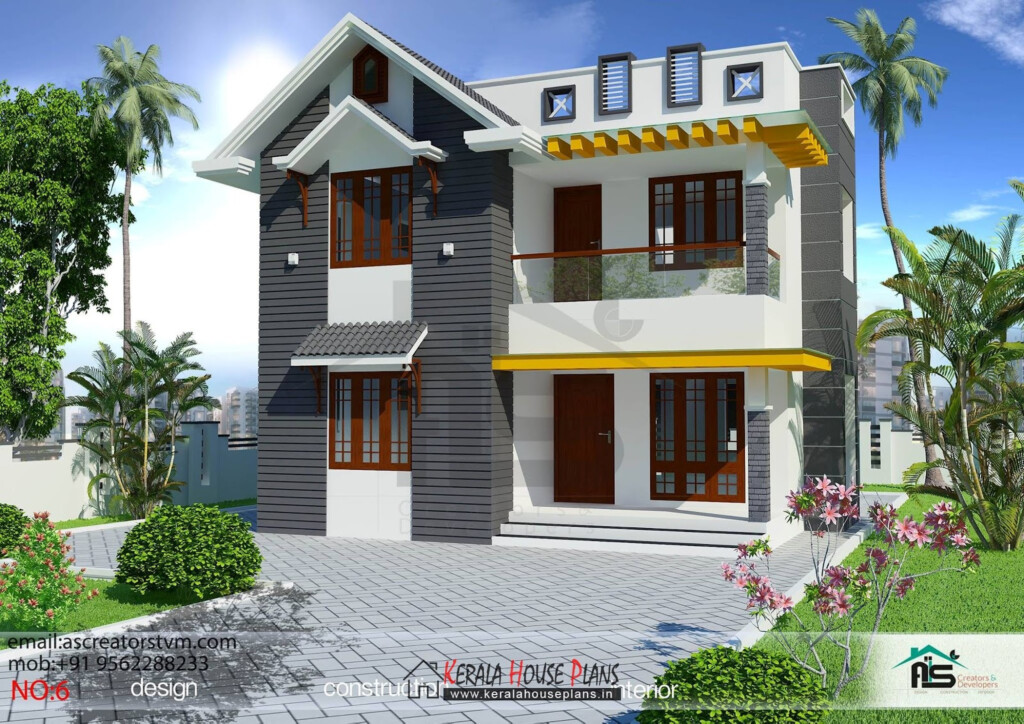 3 Bedroom House Plans In Kerala Double Floor - 3 Bedroom House Plans In Kerala Double Floor