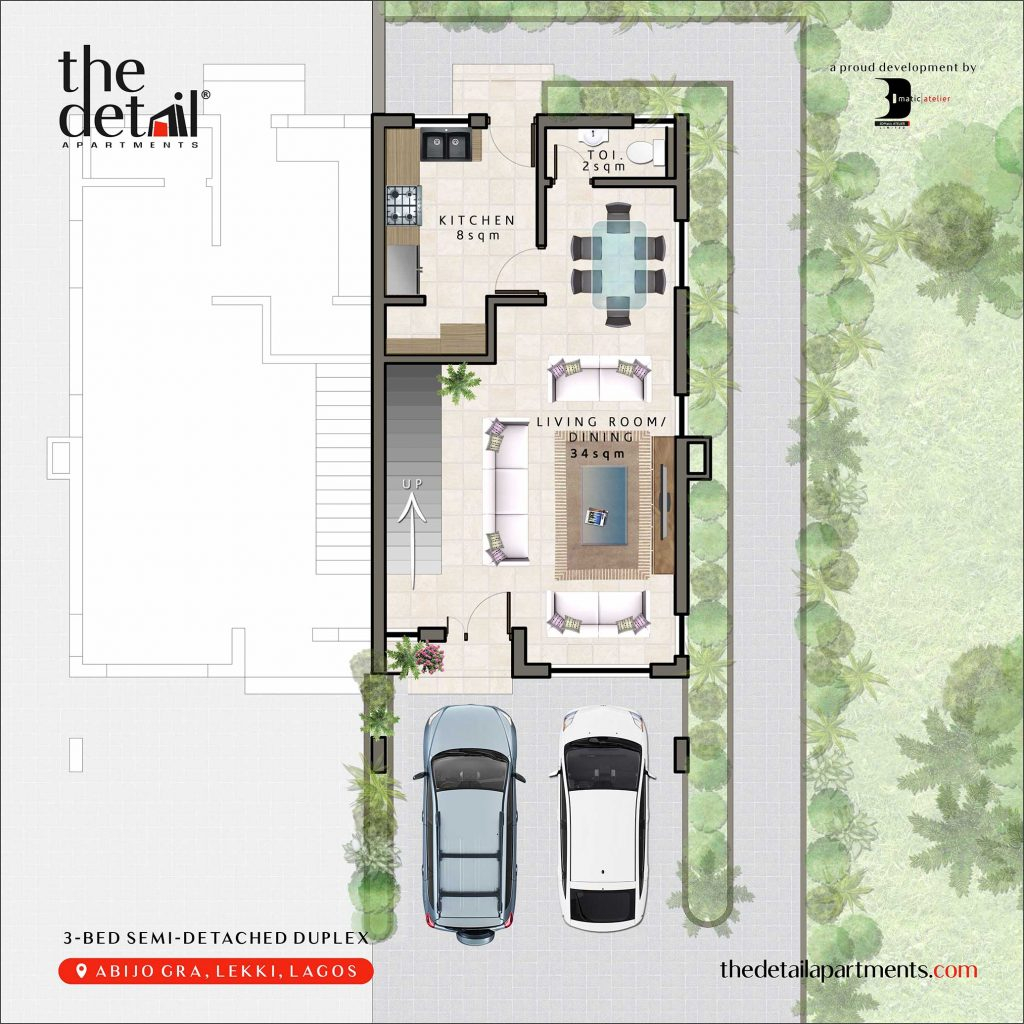 3 Bedroom Semi Detached The Detail Apartment - 3 Bedroom Semi Detached House Floor Plan