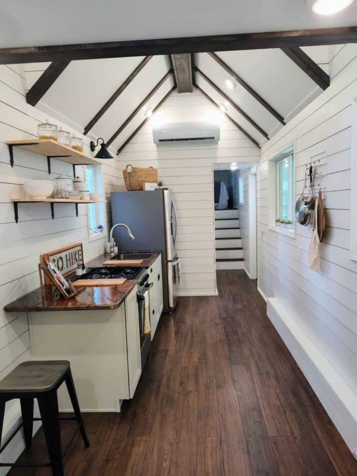 38 Tiny House Has Main Floor Bedroom Two Lofts Tiny Houses - Tiny House Plans Main Floor Bedroom