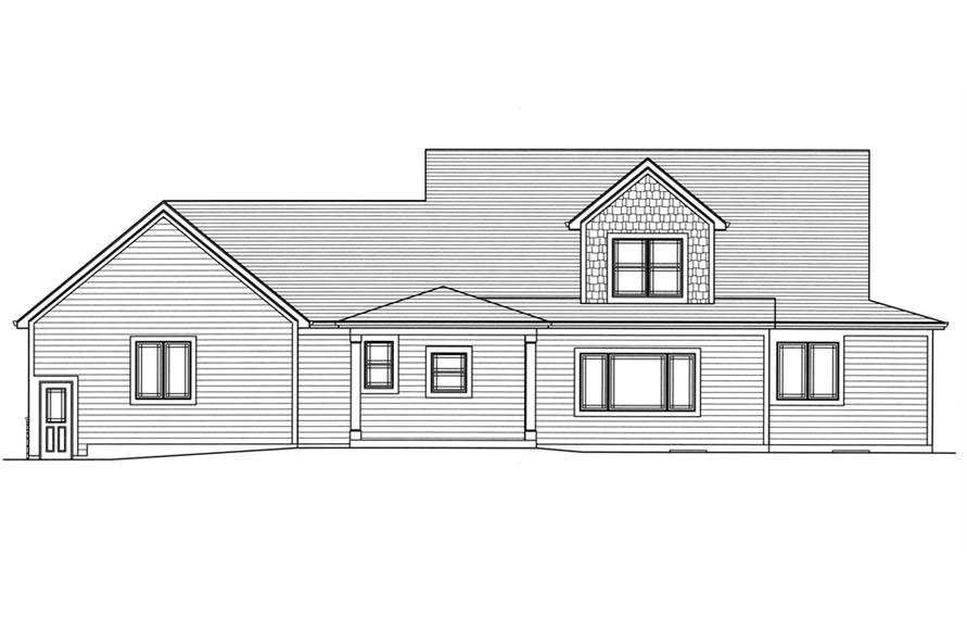 4 Bedroom Cape Cod House Plan First Floor Master Garage - Basic 4 Bedroom Cape Cod House Floor Plan