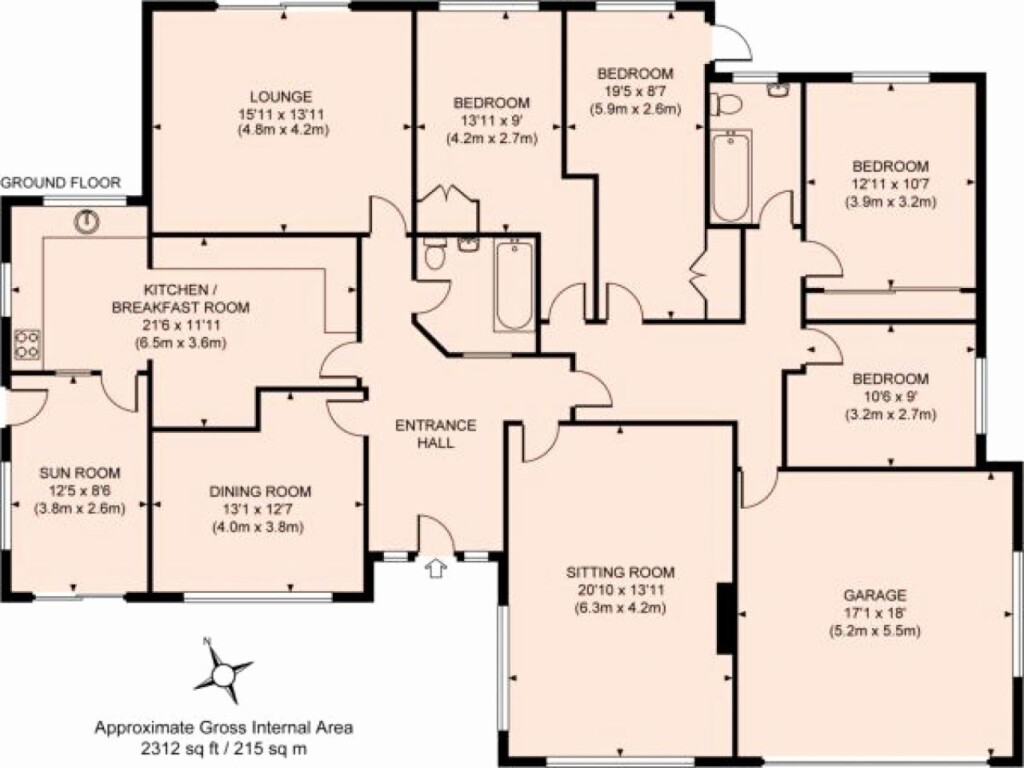 4 Bedroom House Designs 5 Bedroom House Plans Bungalow Bedroom  - 4 Bedrooms Floor House Plans