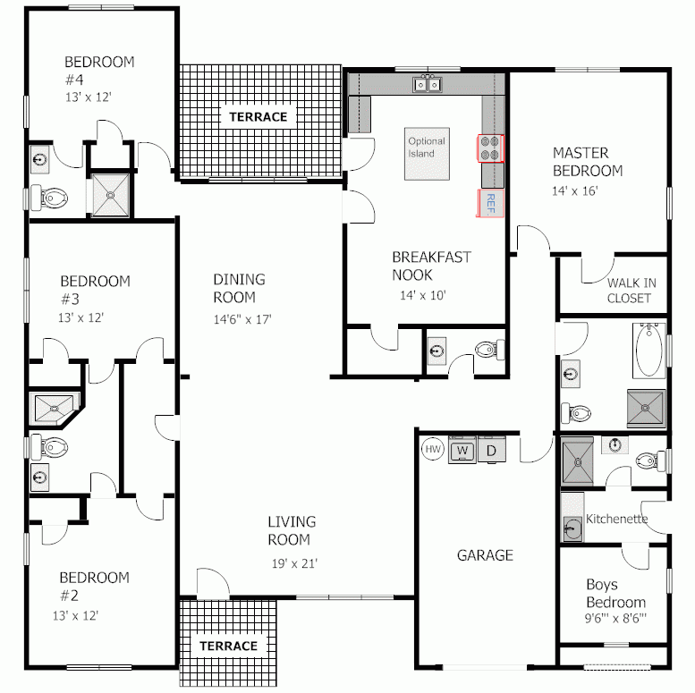 4 Bedroom House Floor Plans In Ghana Viewfloor co - 4 Bedroom House Floor Plans In Ghana