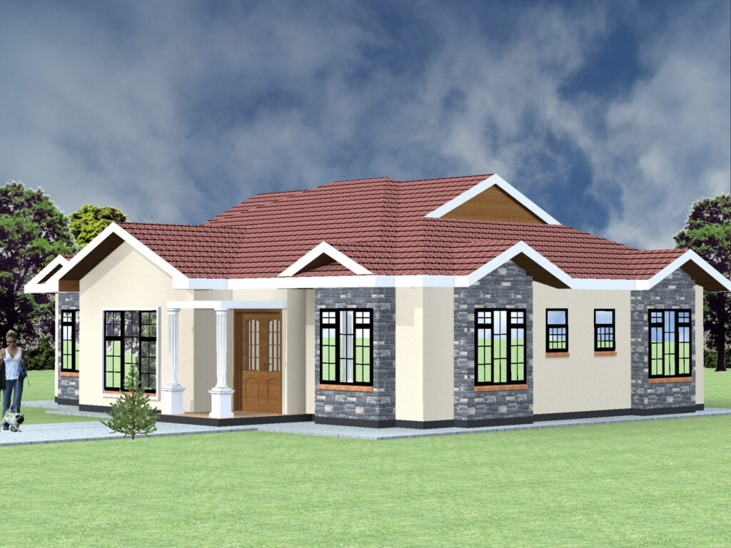 4 Bedroom House Plans And Designs In Kenya HPD Consult - 4 Bedroom House Floor Plans In Kenya