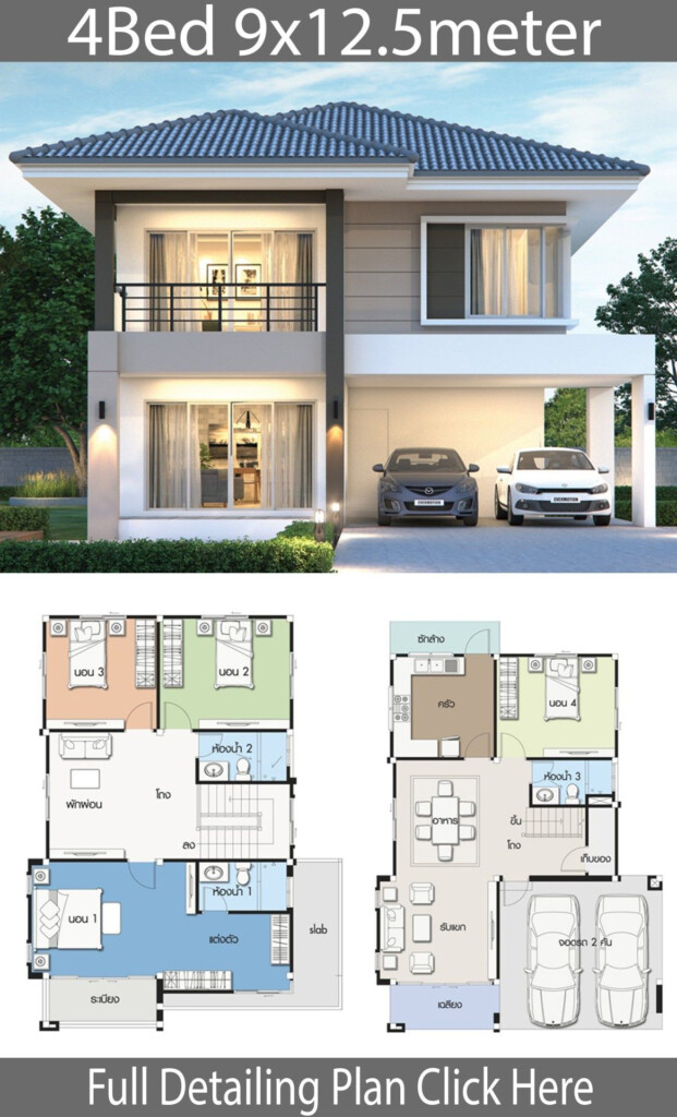 4 Bedroom House Plans Bedroom Plans Apartment Plan Floor 3d Layout Four  - 1 Floor House Plans 4 Bedrooms