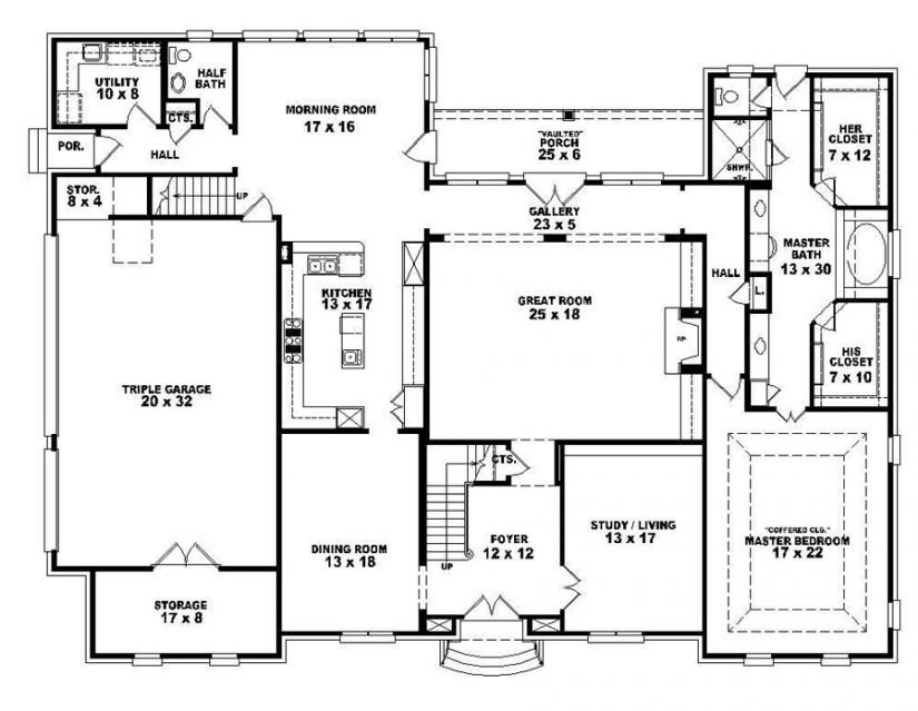 4 Bedroom House Plans Open Floor Plan Memorabili momento - 4 Bedroom House Plans Open Floor Plan