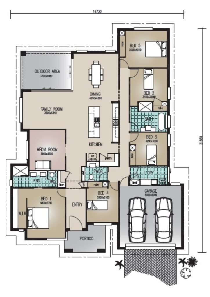 5 Bedroom Floor Plan With Dimensions Viewfloor co - House Plans Five Bedroom Master On Main Floor