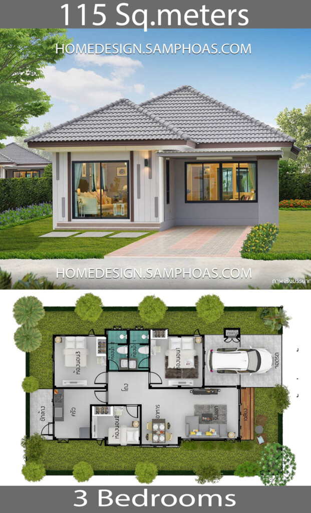 58 Awe inspiring 3 Bedroom House Plans Satisfy Your Imagination - 1 Floor 3 Bedroom House Plans