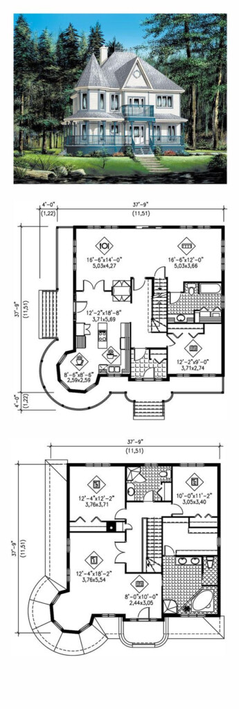 6 Bedroom Victorian House Plans Victorian Style House Plan 95560 With  - 6 Bedroom Victorian House Floor Plans Uk