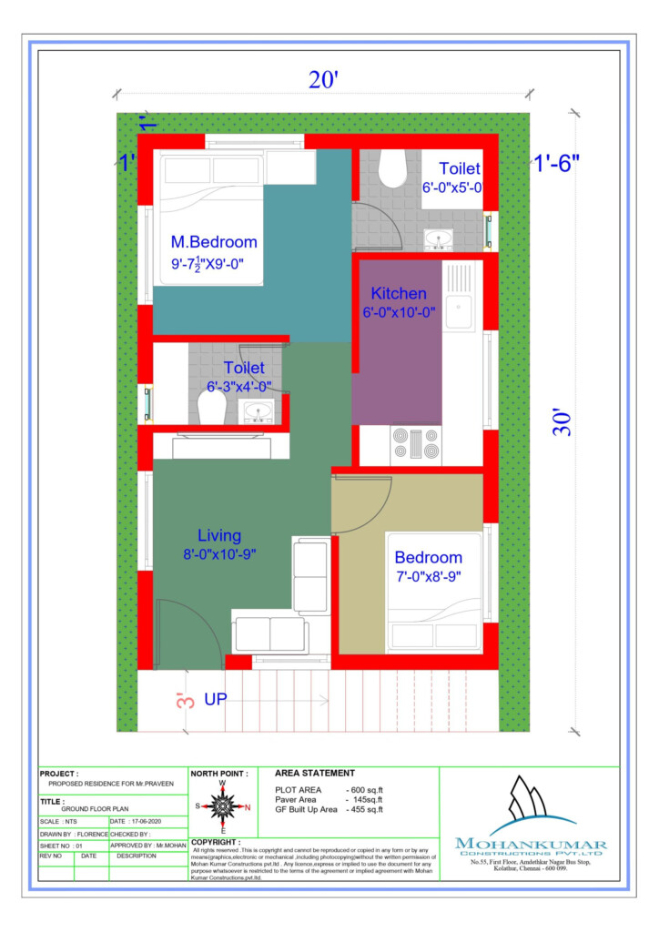 600 Square Feet 1 Bedroom House Plans Www resnooze - One Bedroom One Floor House Plan 600 Sq Ft