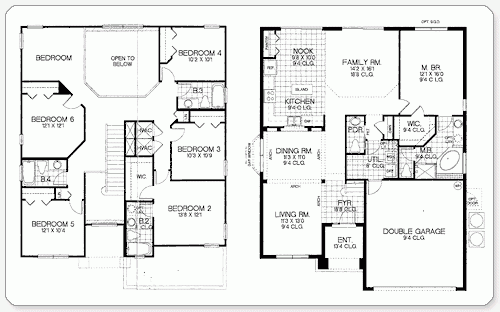 7 Bedroom House Floor Plan Solution By Surferpix - 7 Bedroom House Floor Plans