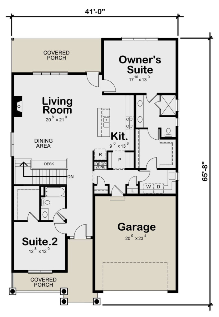 72 Beautiful Basic House Plan 2 Bedroom Ranch Voted By The  - 2 Bedroom Ranch House Floor Plans