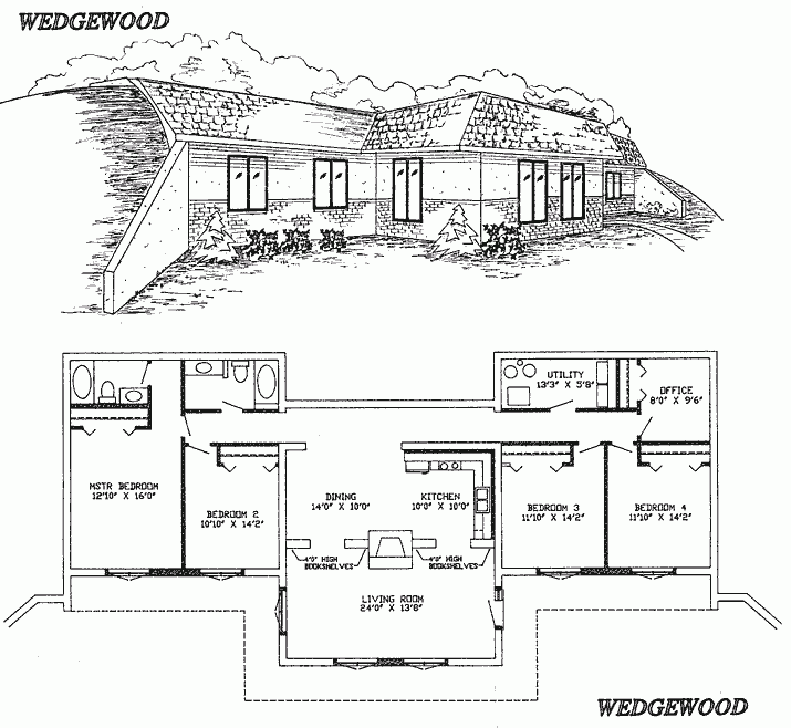 94 Impressive Underground House Plan Top Choices Of Architects - 4 Bedroom Underground House Floor Plan