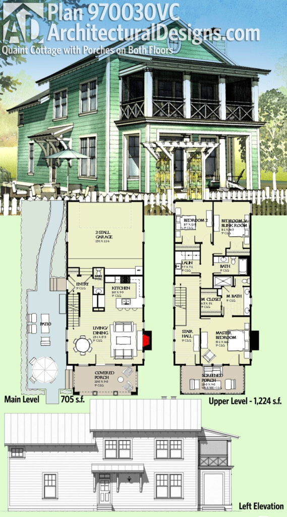 A Guide To Narrow House Plans House Plans - Narrow Lot House Plans With First Floor Master Bedroom