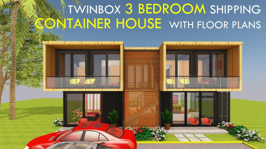 Amazing Shipping Container Home 3 Bedroom Prefab Design With Floor  - 3 Bedroom Shipping Container House Floor Plans