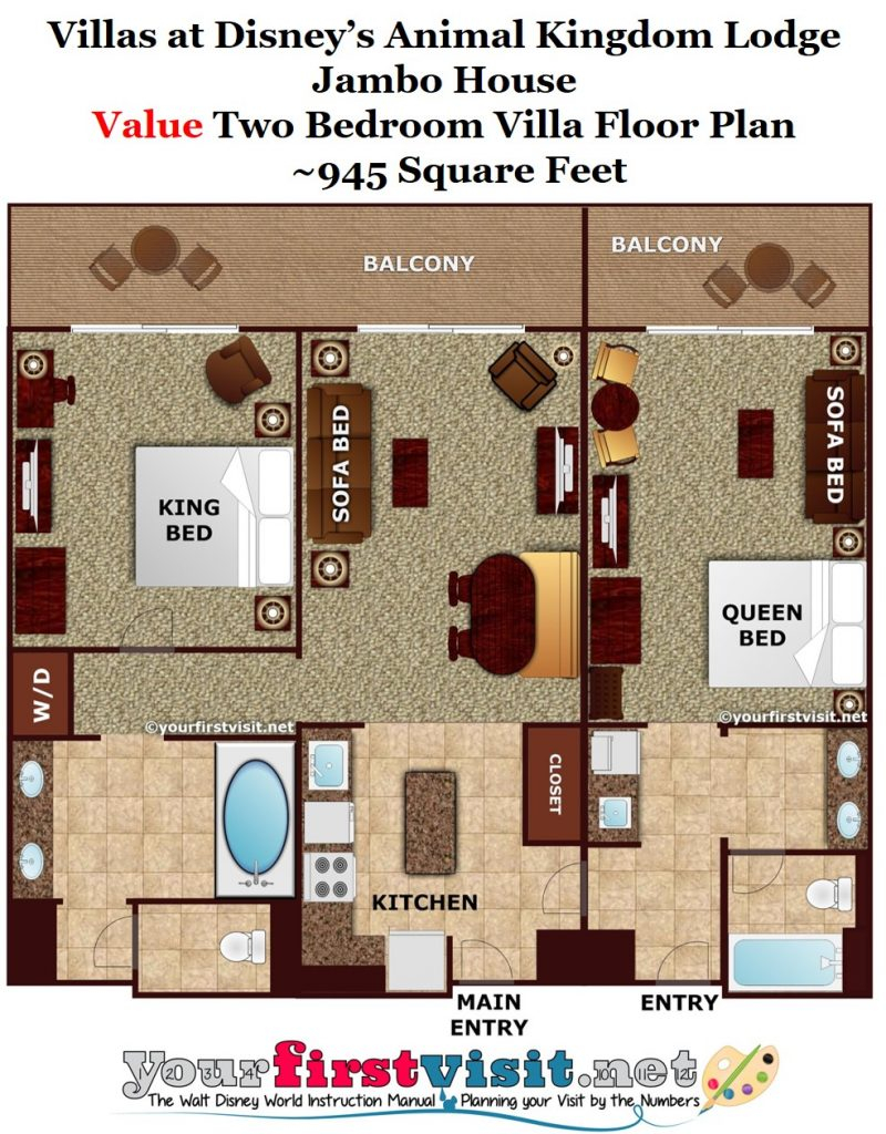 Animal Kingdom Jambo House 3 Bedroom Villa Floor Plans Www resnooze - Jambo House 3 Bedroom Villa Floor Plan