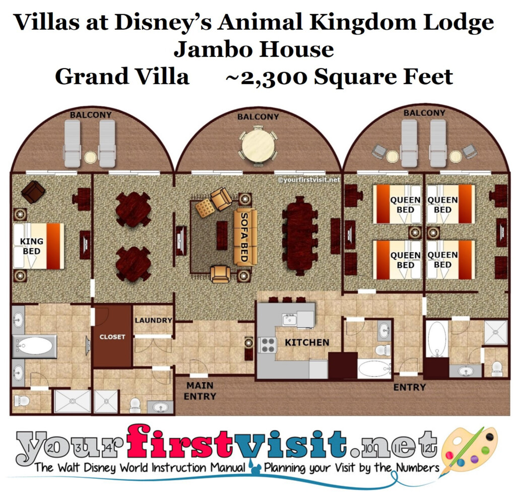 Animal Kingdom Jambo House 3 Bedroom Villa Floor Plans Www resnooze - Jambo House 3 Bedroom Villa Floor Plan