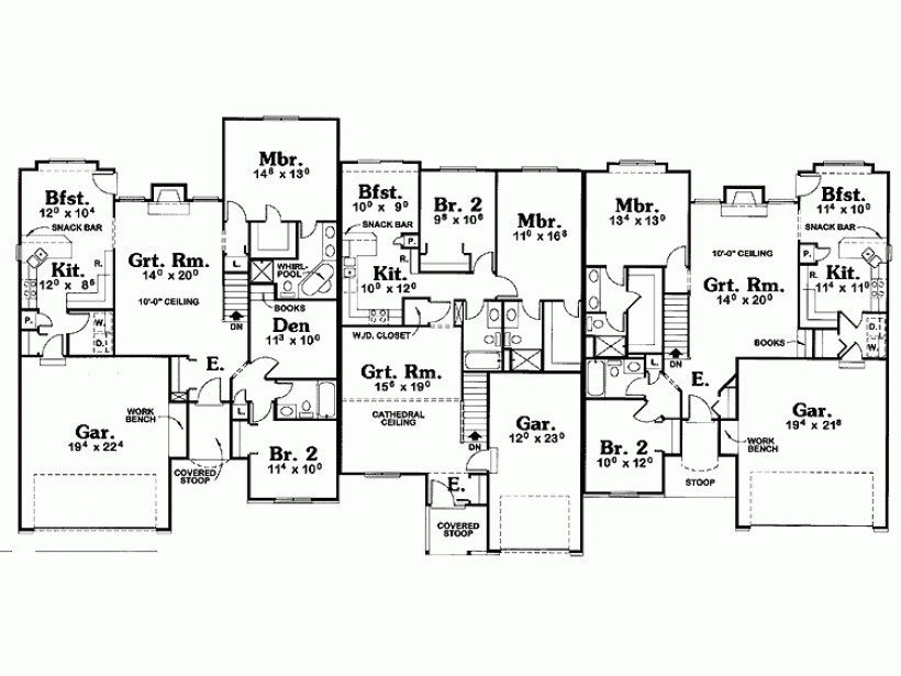 Awesome 6 Bedroom Ranch House Plans New Home Plans Design - 6 Bedroom Ranch House Floor Plans