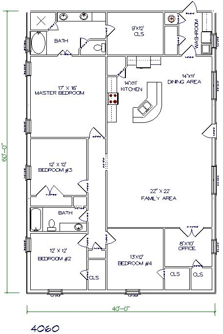 Barndo 5 Bedroom 2400 Sq Ft Home Metal House Plans Pole Barn House  - 2 Story 5 Bedroom Barn House Floor Plans 2400 Sq.ft