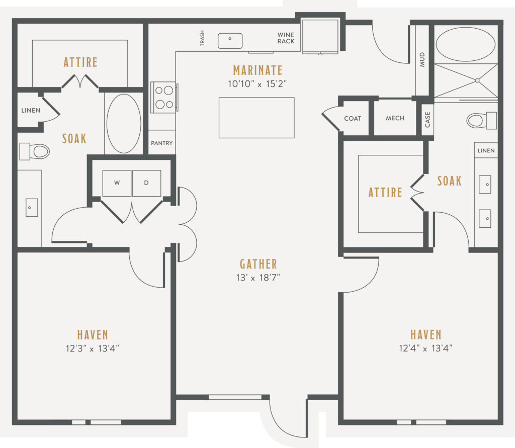 Bedroom With Walk In Closet Floor Plan Image To U - House Floor Plans 1 Floor 2 Bedroom Walk In Closet