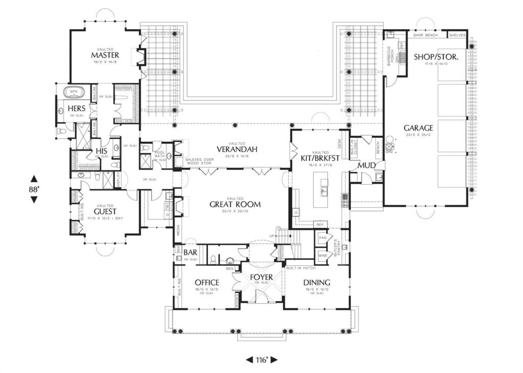 Cape Cod House Plan With 4 Bedrooms And 6 5 Baths Plan 6773 - Basic 4 Bedroom Cape Cod House Floor Plan