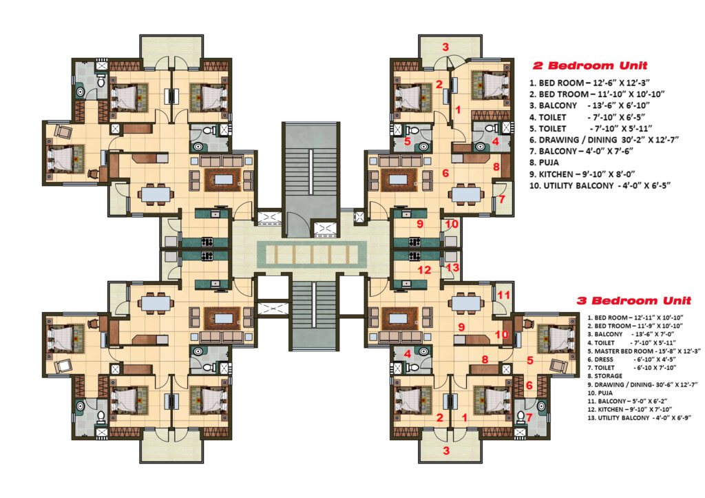 Cluster House Floor Plan Floorplans click - Floor Plan Of 3 Bedroom Cluster House