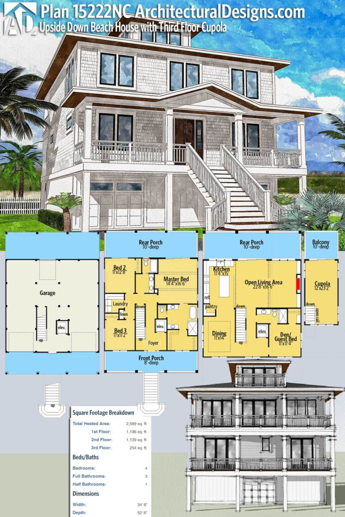 Coastal House Plan A Guide To Designing Your Dream Home House Plans - Coastal Living Floor Plans For Houses With Detached Bedrooms