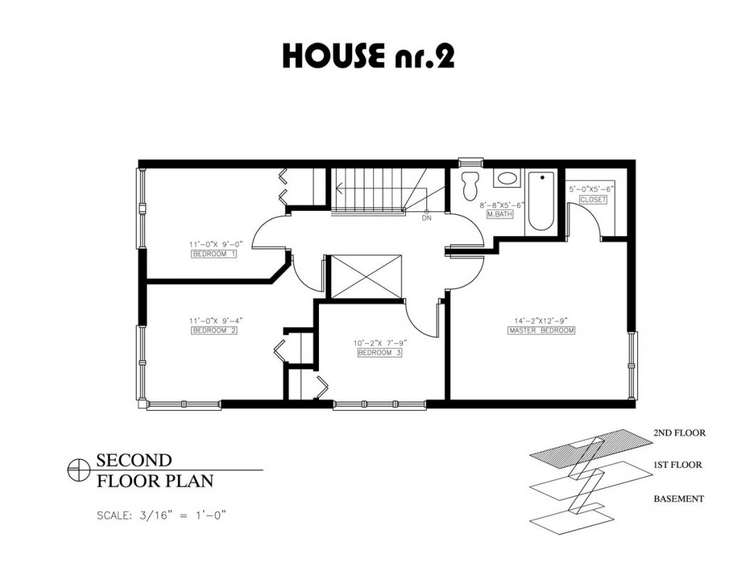 Cool 2 Bedroom House Plans With Open Floor Plan New Home Plans Design - 2 Bedroom House Plans With Open Floor Plan 3d