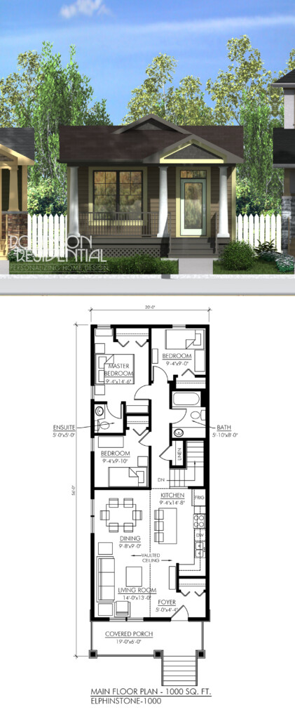 Craftsman Elphinstone 1000 Robinson Plans Shotgun House Plans  - Shotgun House Floor Plan 3 Bedroom