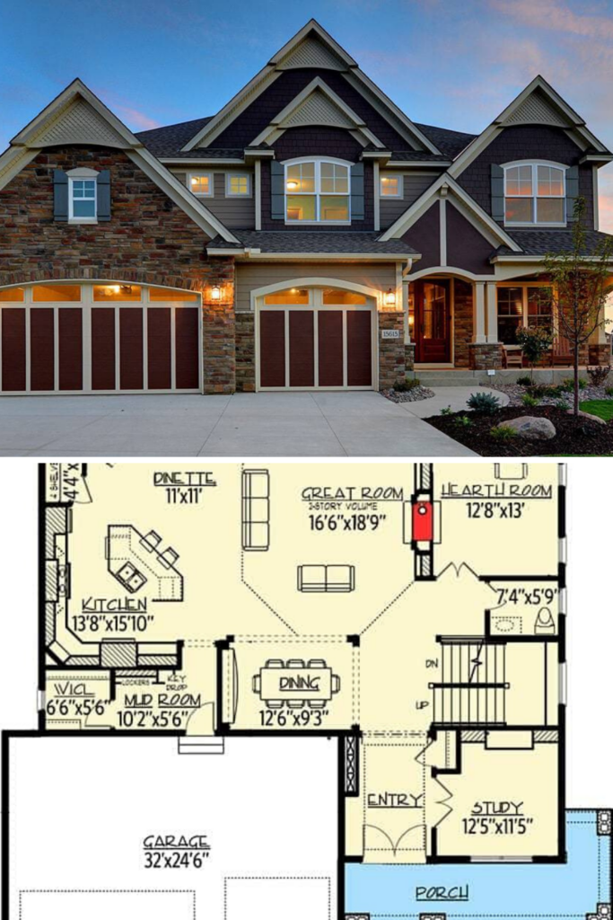 Craftsman Style Home Floor Plans Image To U - Craftsman House Floor Plans 2 Bedroom