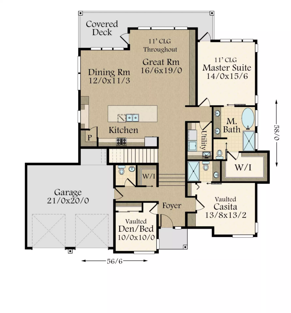 Daylight Basement House Plans A Guide House Plans - 5 Bedroom House With Basement Floor Plans