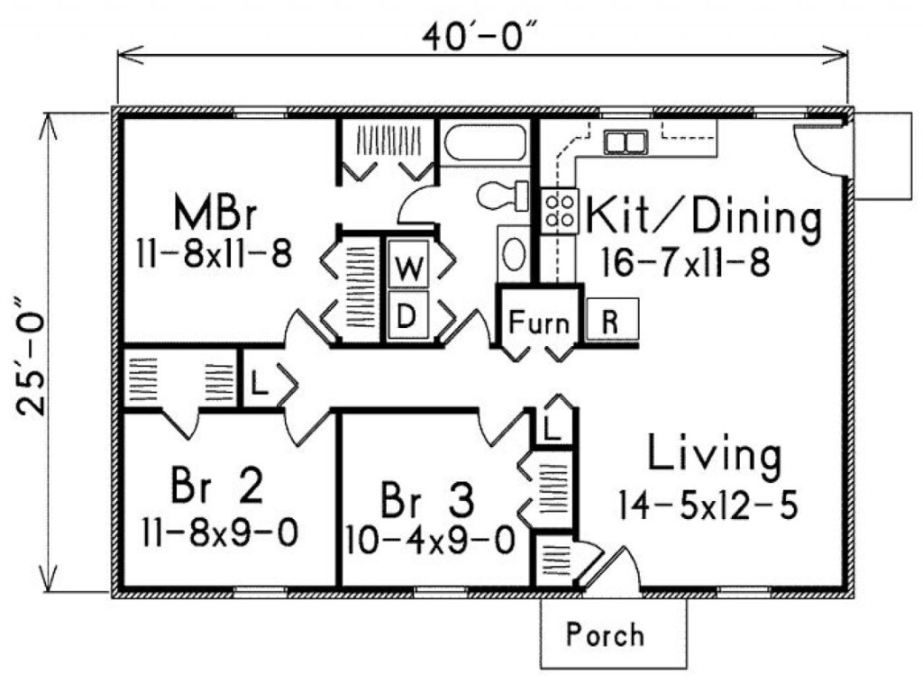 Designing An Ideal 900 Square Foot House Plan House Plans - Floor Plans For 900 Square Foot House 1 Bedroom