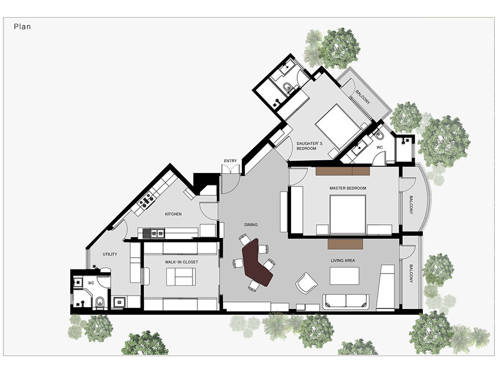 Discover The Best Duplex Designs Floor Plans For Your Dream Home  - Three Bedroom Duplex Layout Floor House Plans