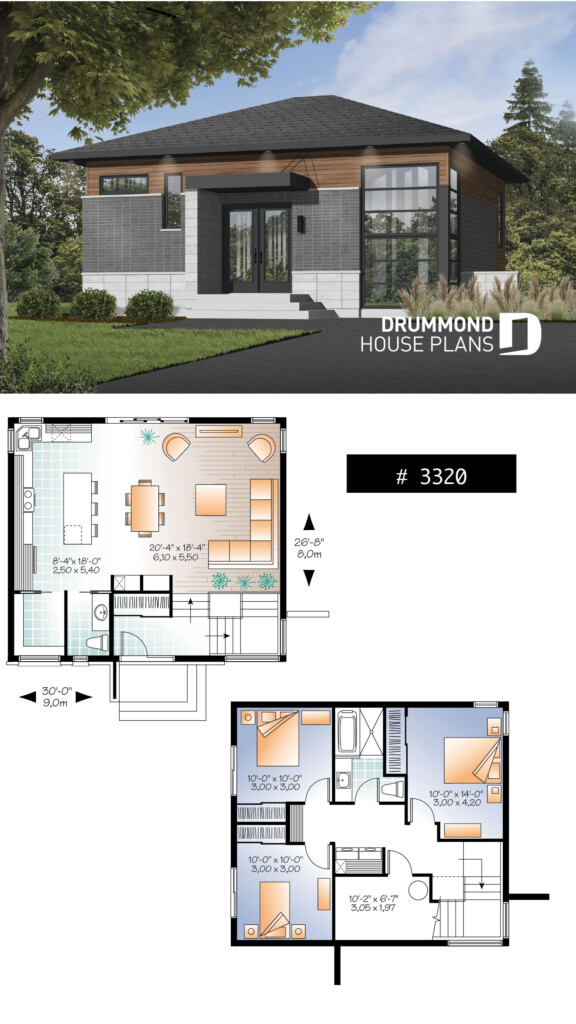 Discover The Plan 3320 Solana Which Will Please You For Its 3  - 3 Bedroom Open Floor Plan House Plans