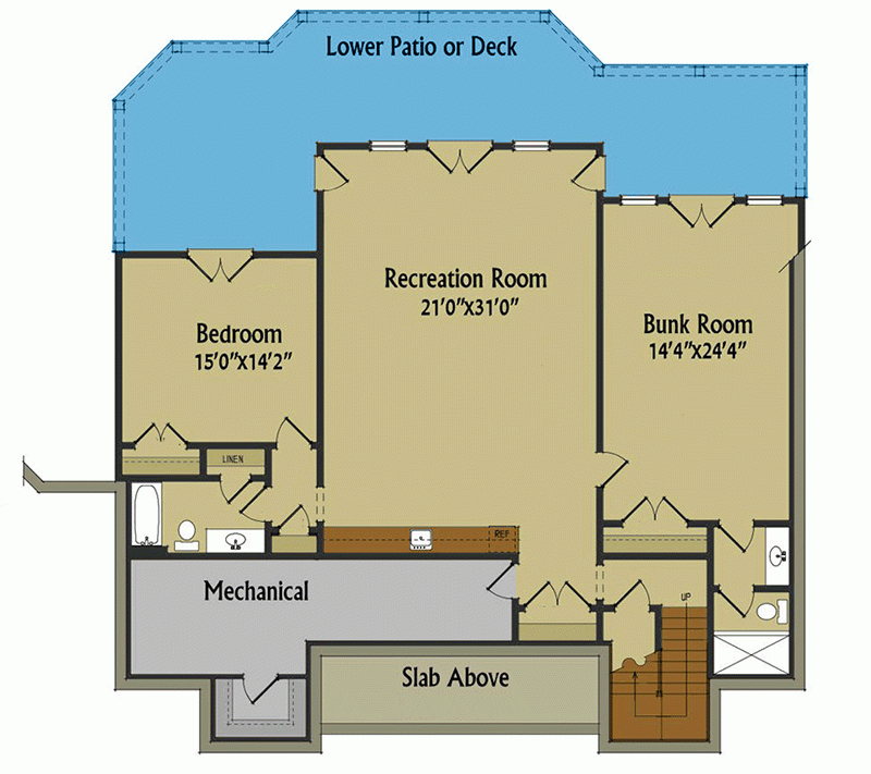 Exclusive Mountain Home Plan With 2 Master Bedrooms 92386MX  - House Plans With 2 Bedrooms On Main Floor